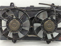 2007-2012 Nissan Sentra Left Radiator Fan Motor Assembly Black - Oemusedautoparts1.com