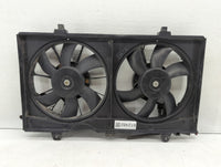 2007-2012 Nissan Sentra Left Radiator Fan Motor Assembly Black - Oemusedautoparts1.com