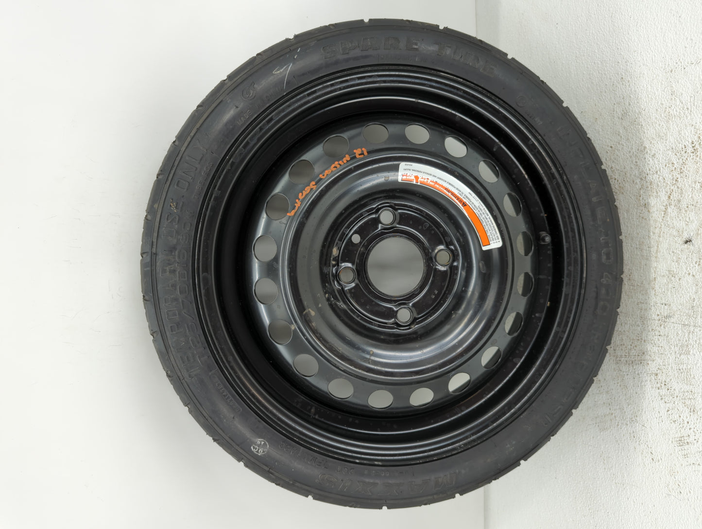 2007-2012 Nissan Sentra Spare Donut Tire Wheel Rim Oem 727250 - Oemusedautoparts1.com