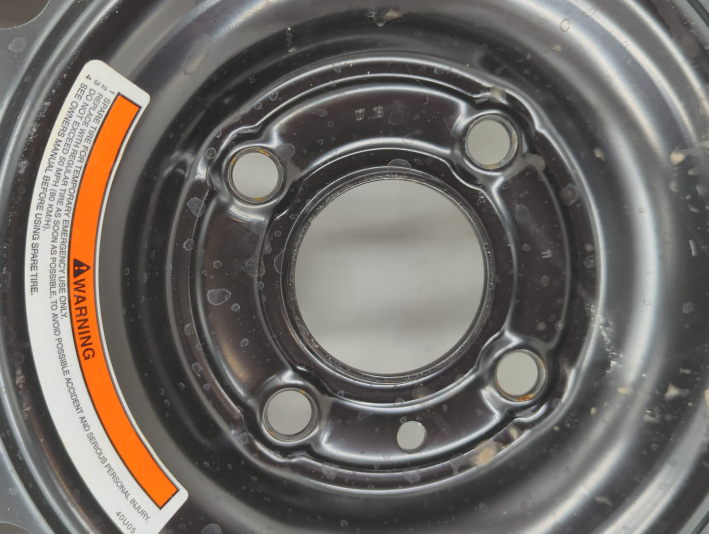 Nissan Sentra Spare Donut Tire Wheel Rim Oem - Oemusedautoparts1.com