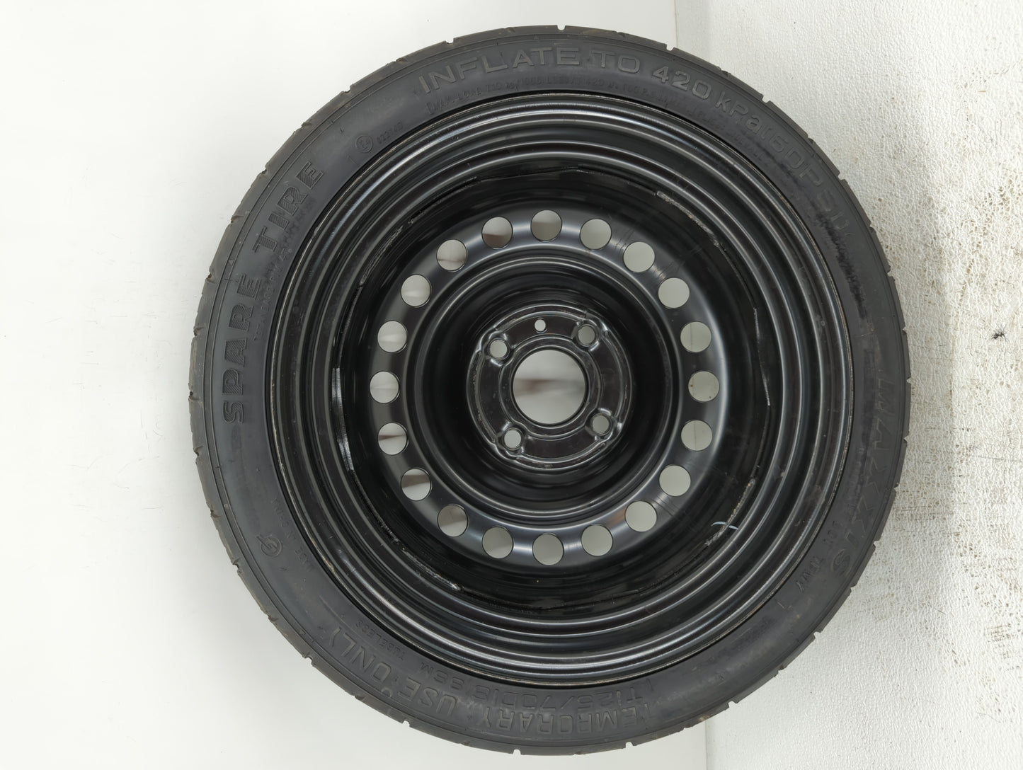 2007-2012 Nissan Sentra Spare Donut Tire Wheel Rim Oem 727250 - Oemusedautoparts1.com