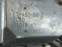 2007-2012 Nissan Sentra Throttle Body P/N:ET-A60-02 D Fits OEM Used Auto Parts - Oemusedautoparts1.com