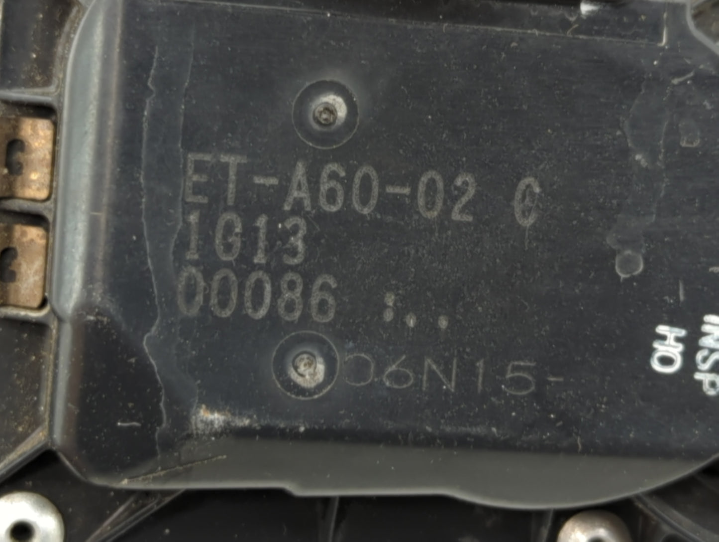2007-2012 Nissan Sentra Throttle Body P/N:ET-A60-02 C Fits OEM Used Auto Parts - Oemusedautoparts1.com