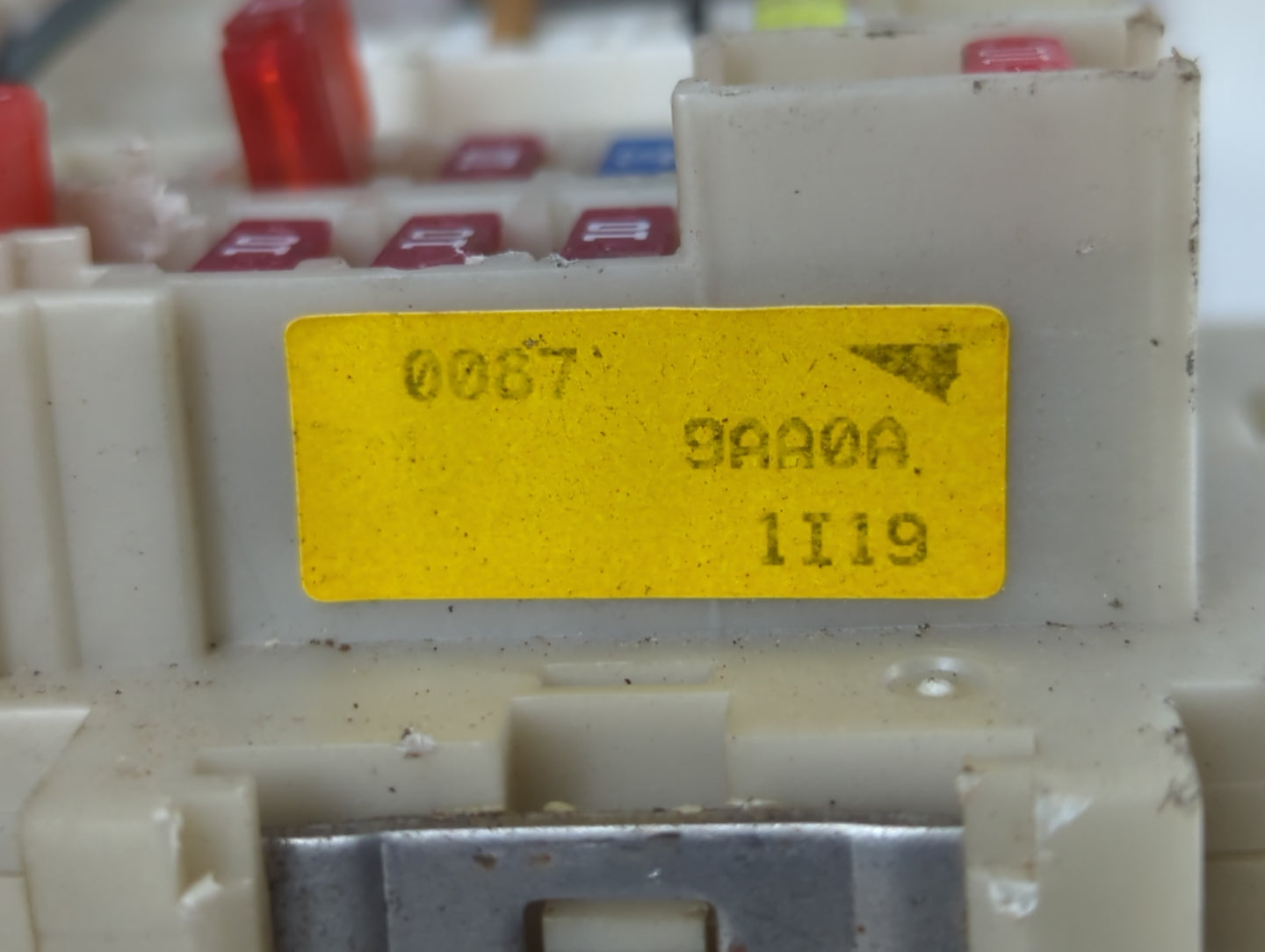 2007-2012 Nissan Sentra Fusebox Fuse Box Panel Relay Module P/N:9AA0A1I19 Fits Fits 2007 2008 2009 2010 2011 2012 OEM Used A