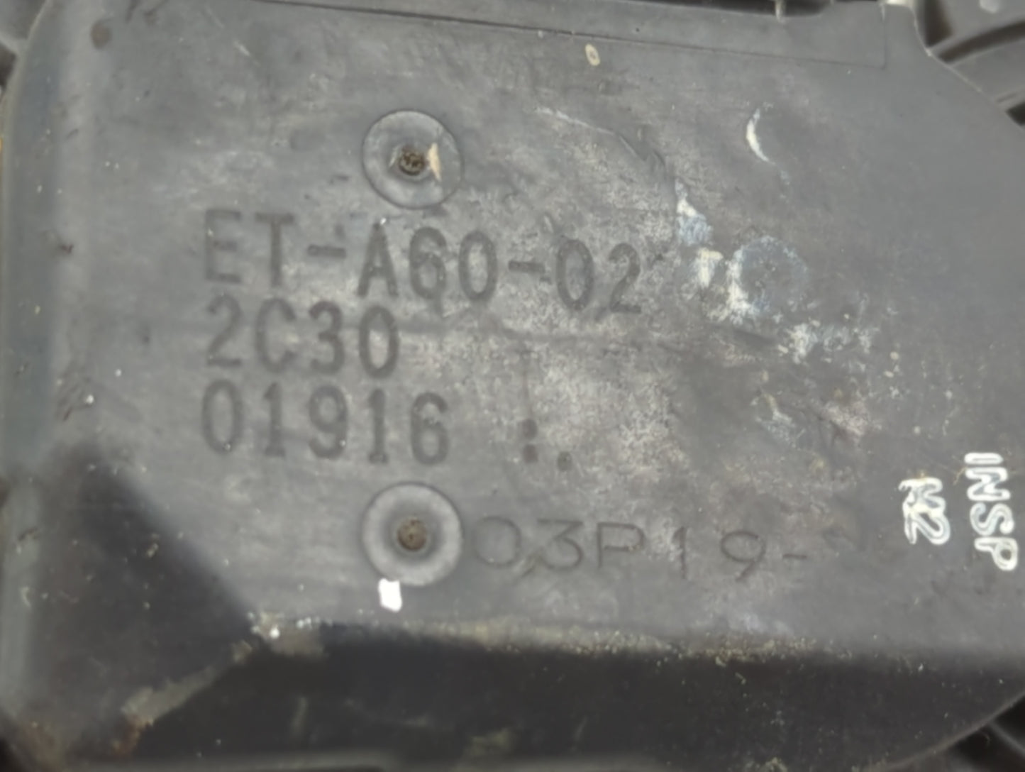 2007-2012 Nissan Sentra Throttle Body P/N:ET-A60-02 Fits OEM Used Auto Parts - Oemusedautoparts1.com