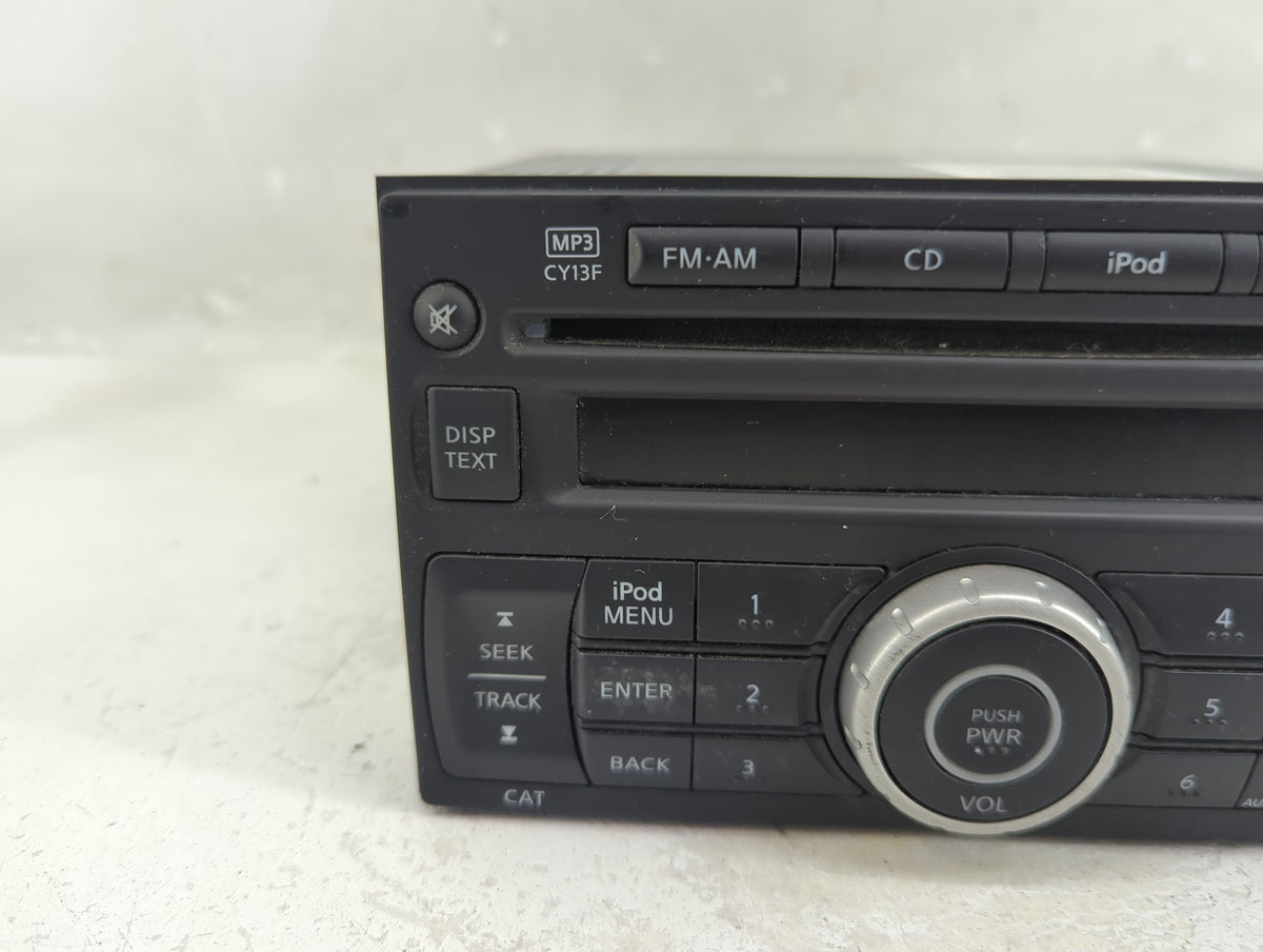 2010-2012 Nissan Sentra Radio AM FM Cd Player Receiver Replacement P/N:28185 ZT50A Fits Fits 2010 2011 2012 OEM Used Auto Pa