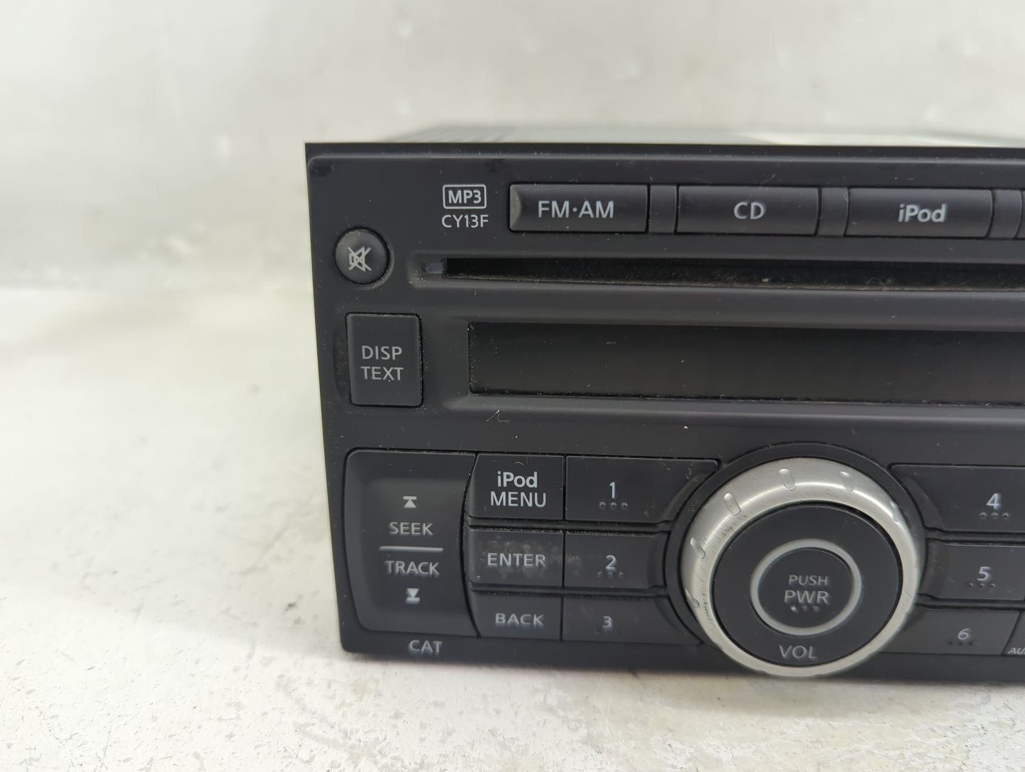2010-2012 Nissan Sentra Radio AM FM Cd Player Receiver Replacement Fits Fits 2010 2011 2012 OEM Used Auto Parts - Oemusedaut