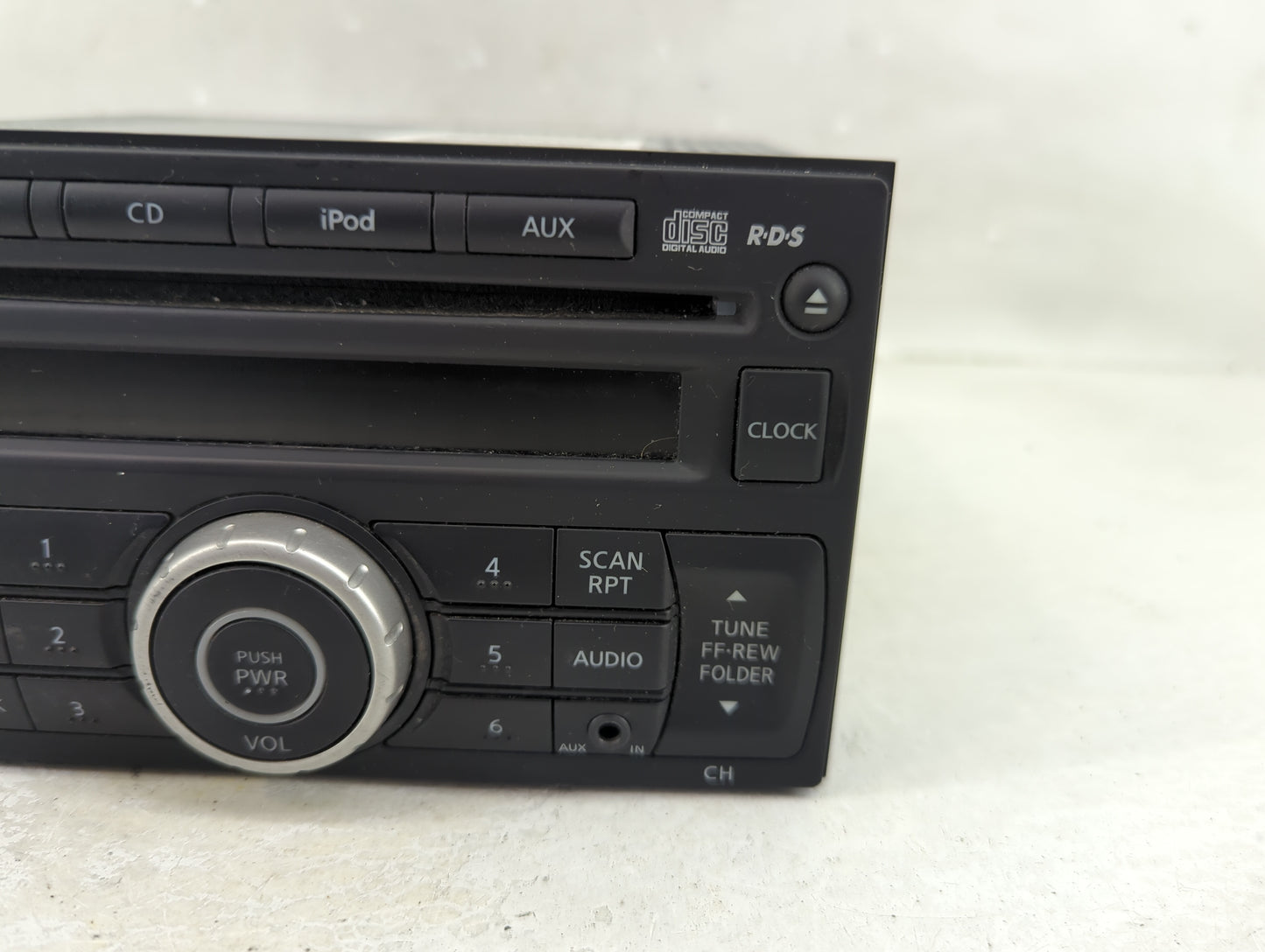 2010-2012 Nissan Sentra Radio AM FM Cd Player Receiver Replacement Fits Fits 2010 2011 2012 OEM Used Auto Parts - Oemusedaut