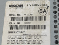 2010-2012 Nissan Sentra Radio AM FM Cd Player Receiver Replacement P/N:28185 ZT50A Fits Fits 2010 2011 2012 OEM Used Auto Pa