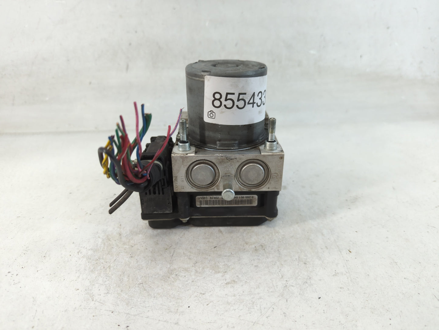 2012 Nissan Sentra ABS Pump Control Module Replacement P/N:0 265 251 618 AC Fits OEM Used Auto Parts - Oemusedautoparts1.com