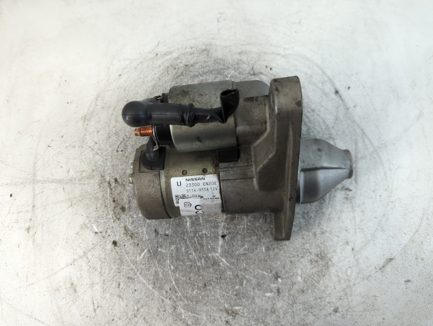 2009-2012 Nissan Sentra Car Starter Motor Solenoid OEM P/N:23300 EN20E Fits Fits 2009 2010 2011 2012 2013 OEM Used Auto Part