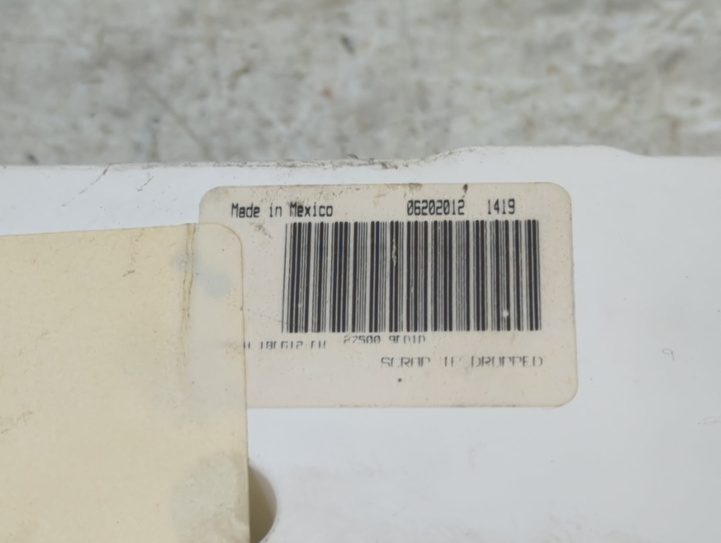 2012 Nissan Titan Climate Control Module Temperature AC/Heater Replacement Fits OEM Used Auto Parts - Oemusedautoparts1.com