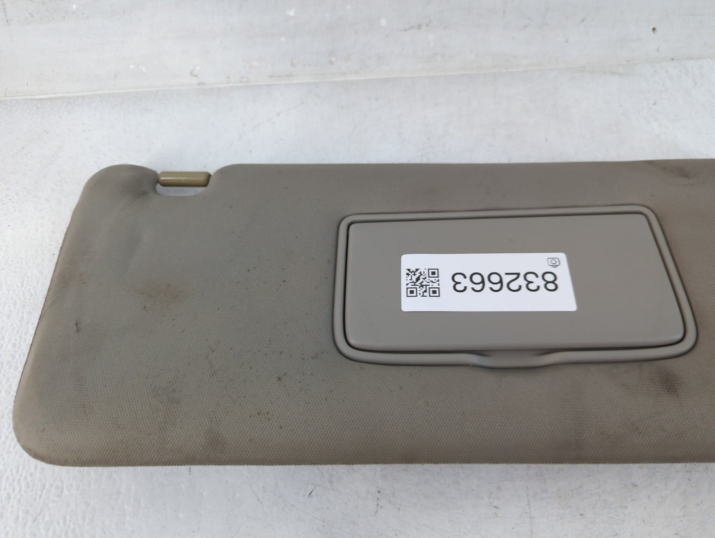 2012 Nissan Titan Sun Visor Shade Replacement Passenger Right Mirror Fits OEM Used Auto Parts - Oemusedautoparts1.com