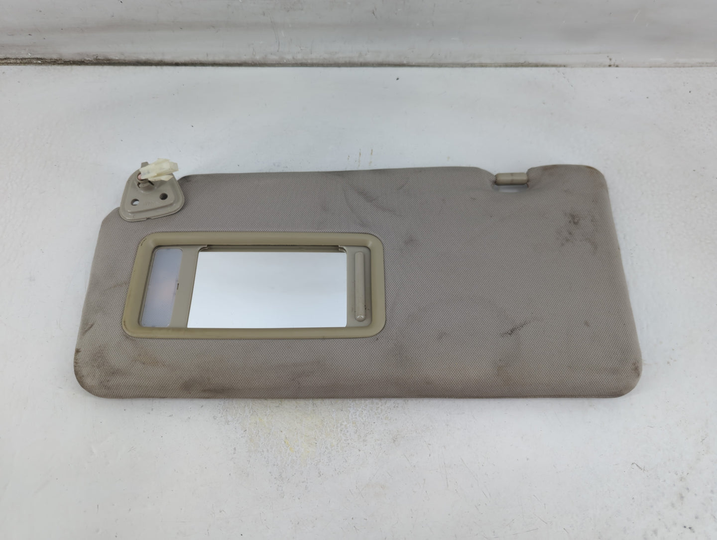 2012 Nissan Versa Sun Visor Shade Replacement Driver Left Mirror Fits OEM Used Auto Parts - Oemusedautoparts1.com