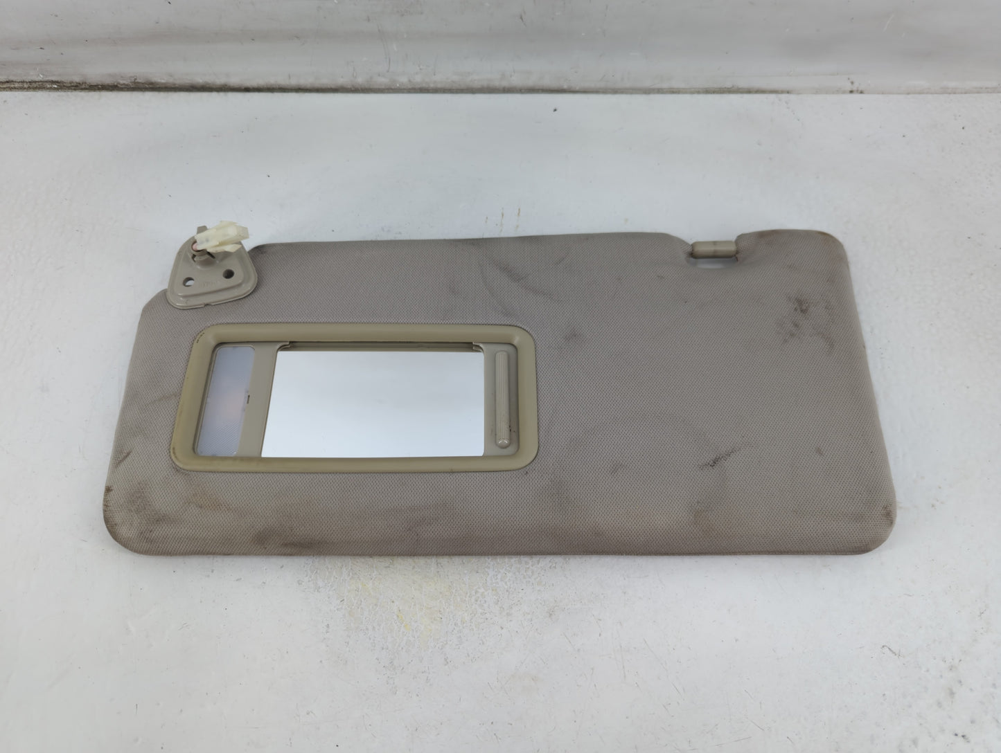 2012 Nissan Versa Sun Visor Shade Replacement Driver Left Mirror Fits OEM Used Auto Parts - Oemusedautoparts1.com