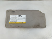 2012 Nissan Versa Sun Visor Shade Replacement Driver Left Mirror Fits OEM Used Auto Parts - Oemusedautoparts1.com