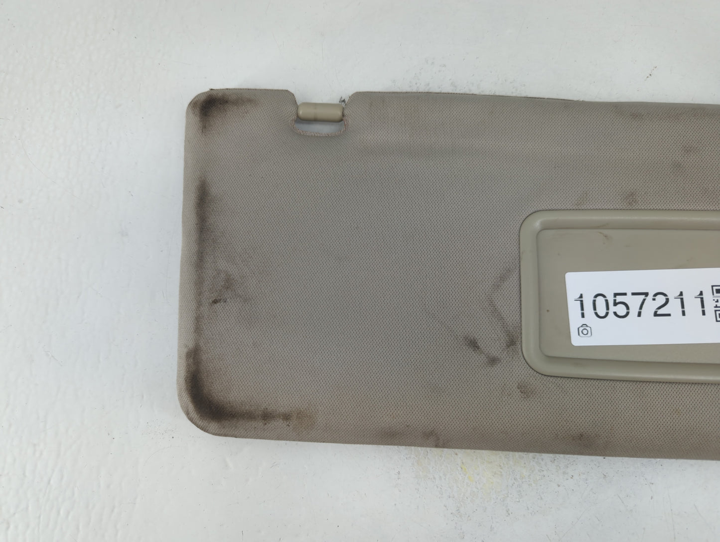 2012 Nissan Versa Sun Visor Shade Replacement Passenger Right Mirror Fits OEM Used Auto Parts - Oemusedautoparts1.com