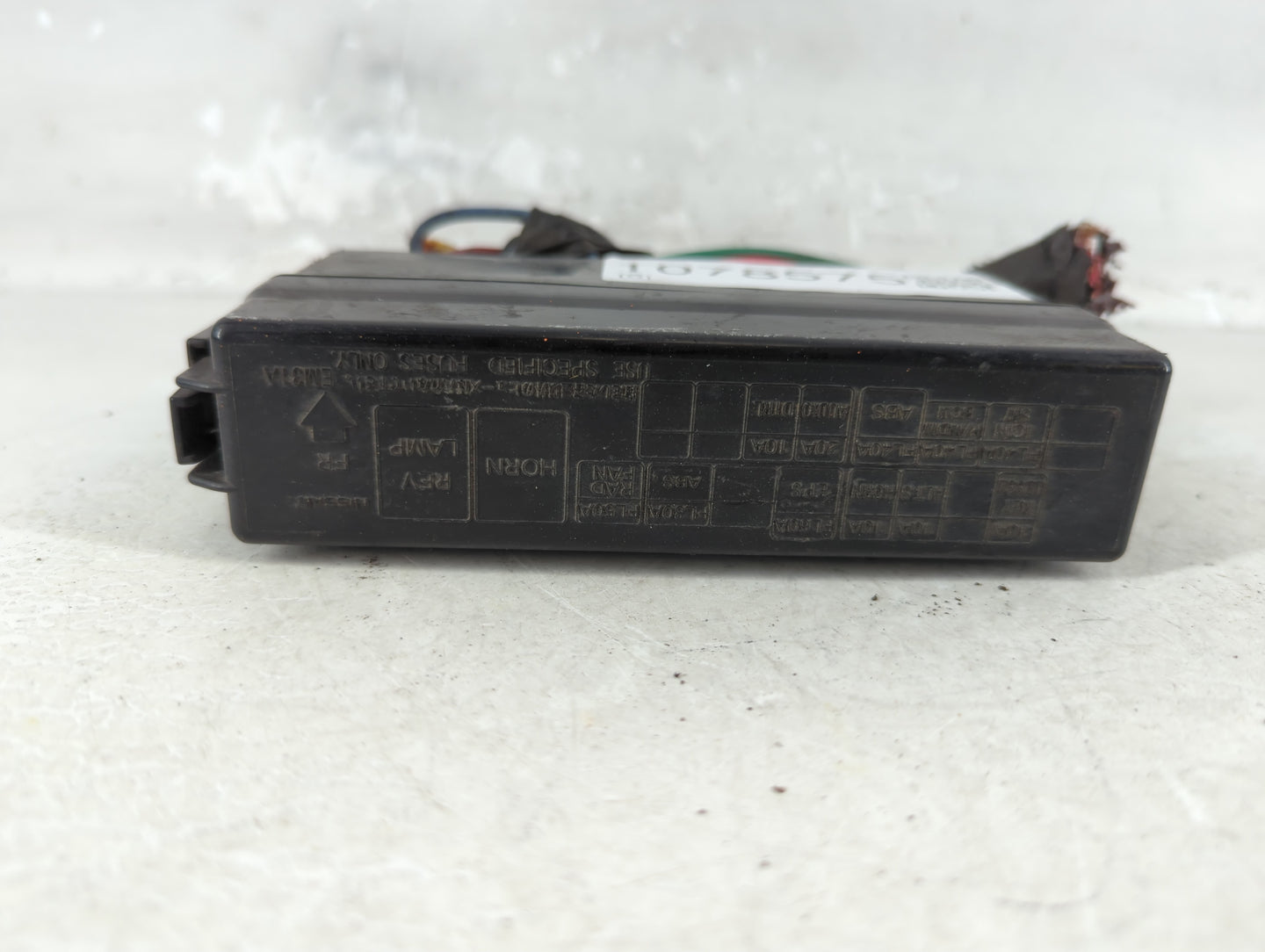 2007-2012 Nissan Versa Fusebox Fuse Box Panel Relay Module Fits Fits 2007 2008 2009 2010 2011 2012 OEM Used Auto Parts - Oem