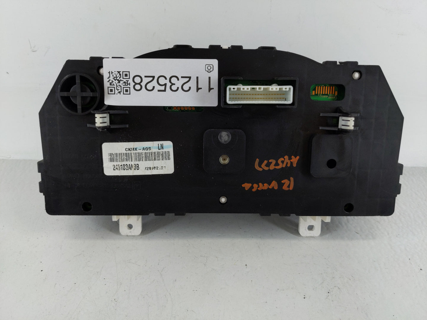 2012 Nissan Versa Instrument Cluster Speedometer Gauges P/N:248103AN0B Miles: Fits OEM Used Auto Parts - Oemusedautoparts1.c