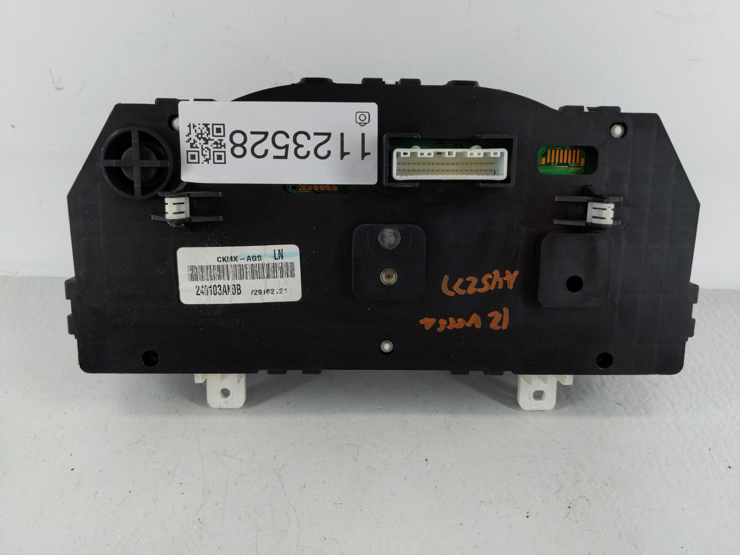 2012 Nissan Versa Instrument Cluster Speedometer Gauges P/N:248103AN0B Miles: Fits OEM Used Auto Parts - Oemusedautoparts1.c