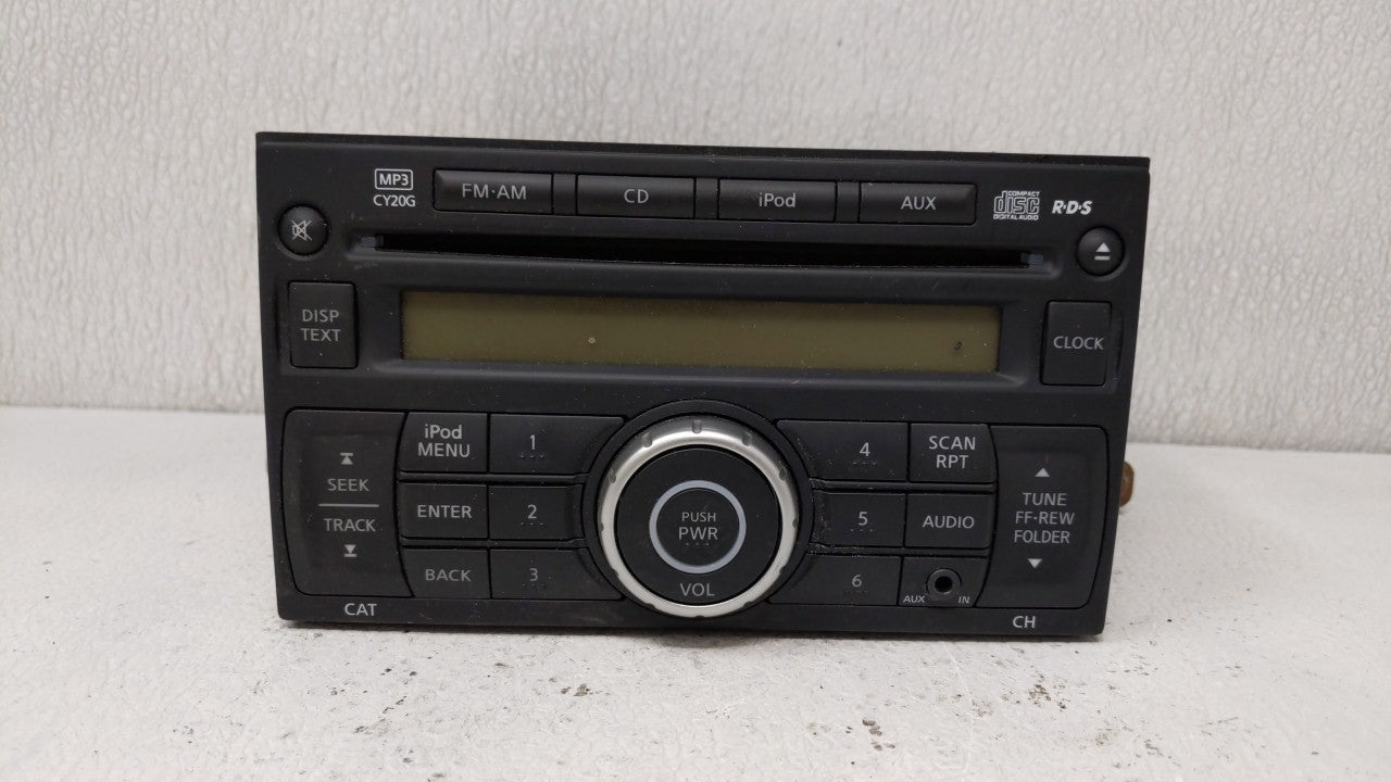 2012-2013 Nissan Versa Radio AM FM Cd Player Receiver Replacement P/N:28185 3ANSA 28185 3AN1A Fits Fits 2012 2013 OEM Used A