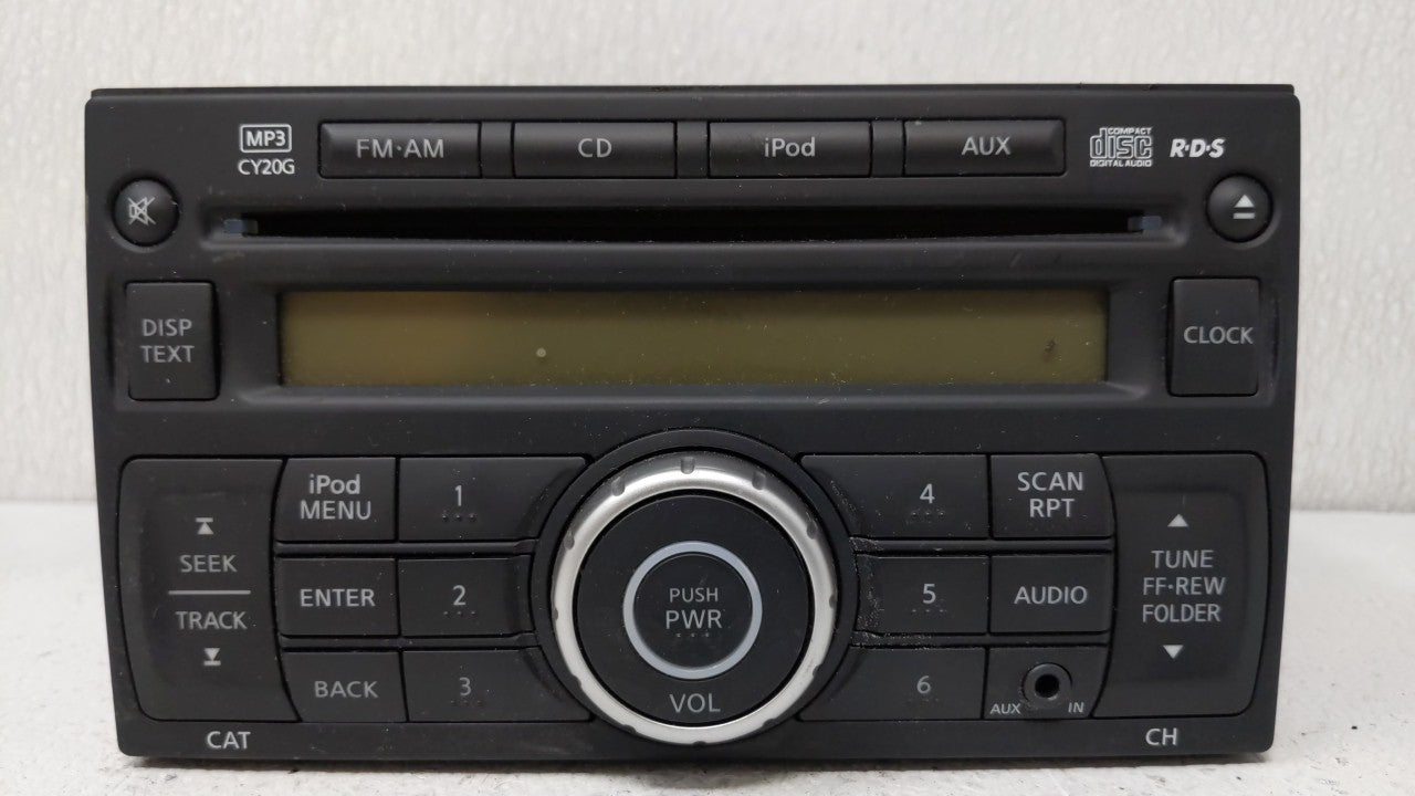 2012-2013 Nissan Versa Radio AM FM Cd Player Receiver Replacement P/N:28185 3ANSA 28185 3AN1A Fits Fits 2012 2013 OEM Used A