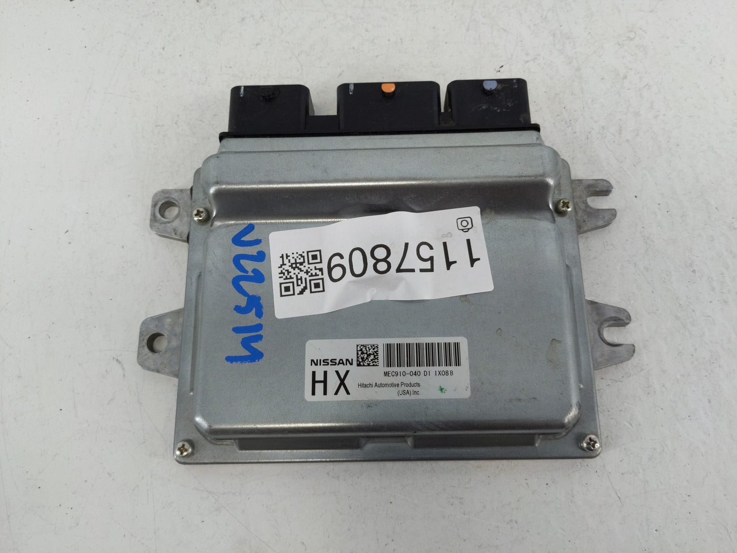 2012 Nissan Versa PCM Engine Control Computer ECU ECM PCU OEM P/N:MEC910-040 Fits OEM Used Auto Parts - Oemusedautoparts1.co