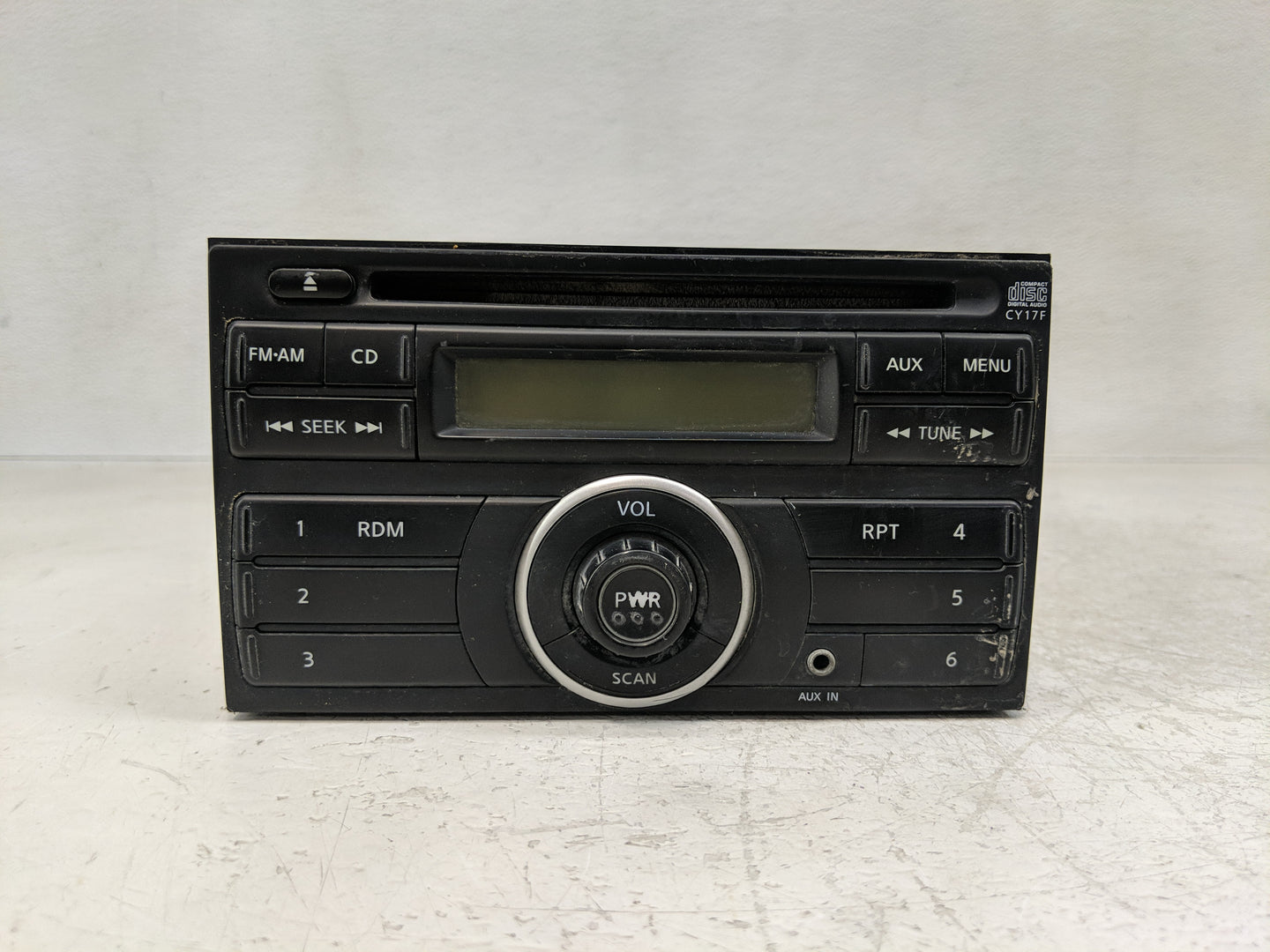 2010-2012 Nissan Versa Radio AM FM Cd Player Receiver Replacement P/N:28185 ZW80D Fits Fits 2010 2011 2012 OEM Used Auto Par