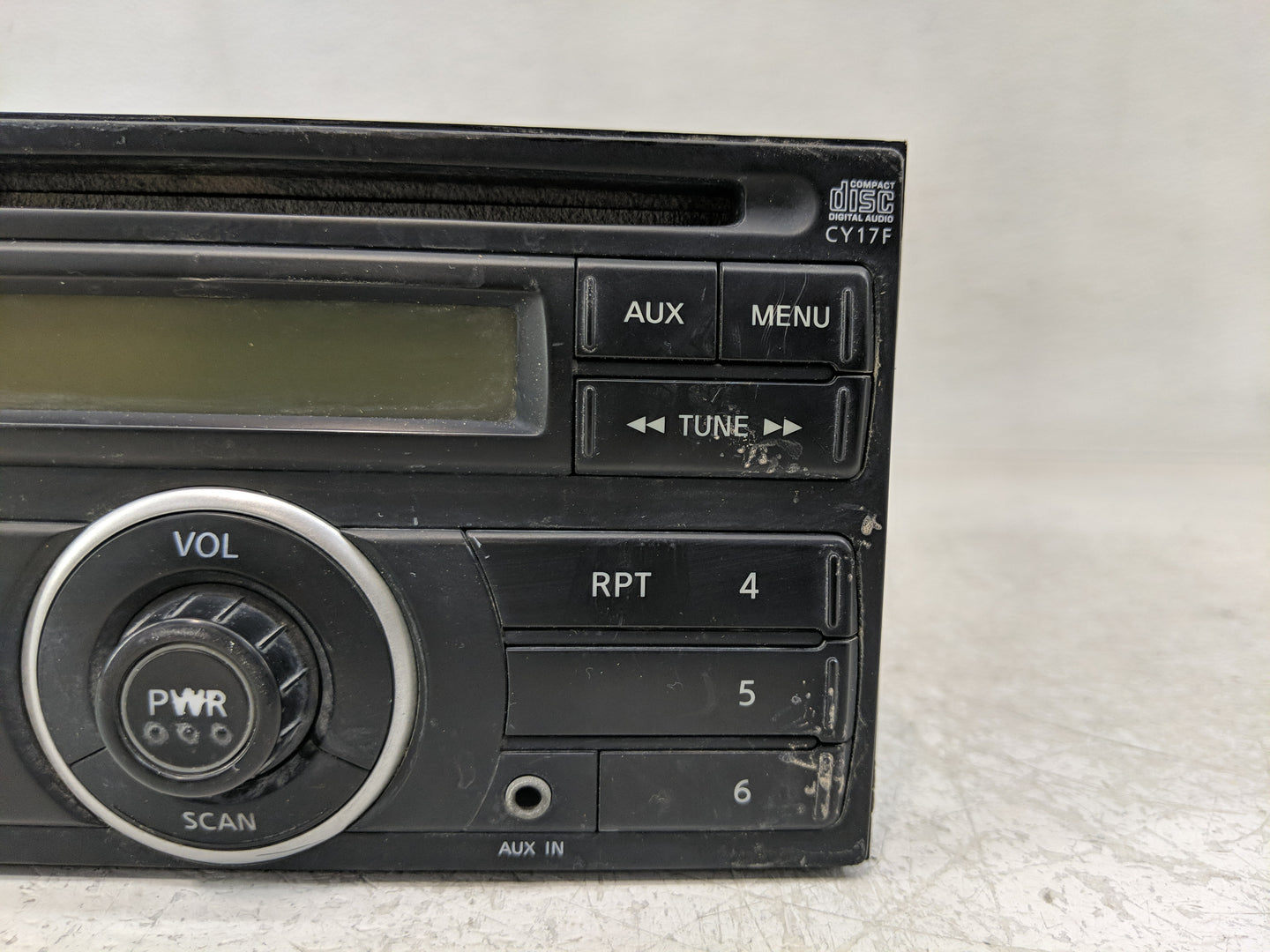 2010-2012 Nissan Versa Radio AM FM Cd Player Receiver Replacement P/N:28185 ZW80D Fits Fits 2010 2011 2012 OEM Used Auto Par