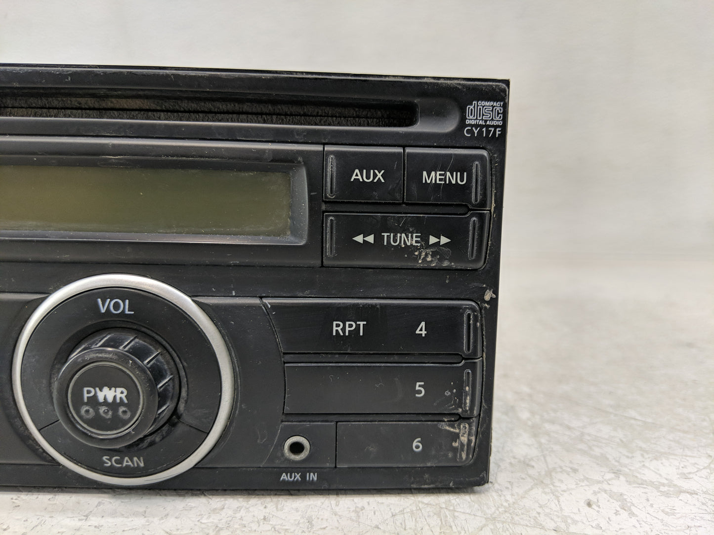 2010-2012 Nissan Versa Radio AM FM Cd Player Receiver Replacement P/N:28185 ZW80D Fits Fits 2010 2011 2012 OEM Used Auto Par