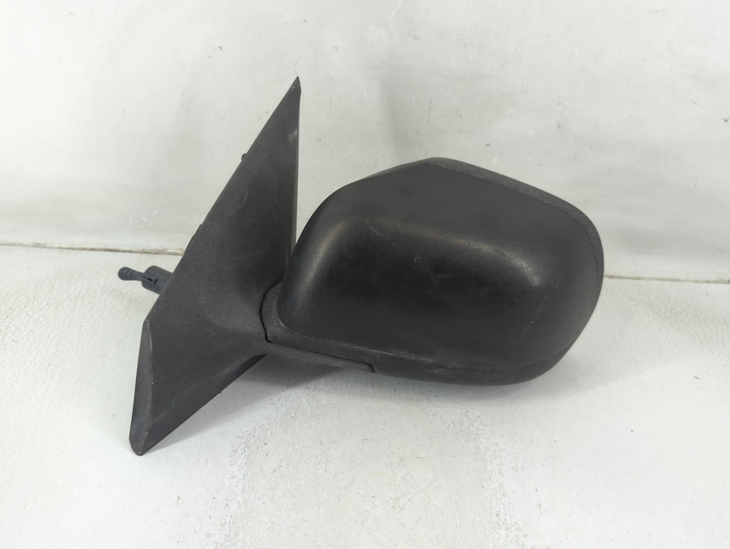 2012-2014 Nissan Versa Driver Left Side View Manual Door Mirror Black - Oemusedautoparts1.com