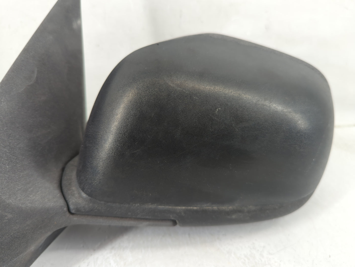 2012-2014 Nissan Versa Driver Left Side View Manual Door Mirror Black - Oemusedautoparts1.com
