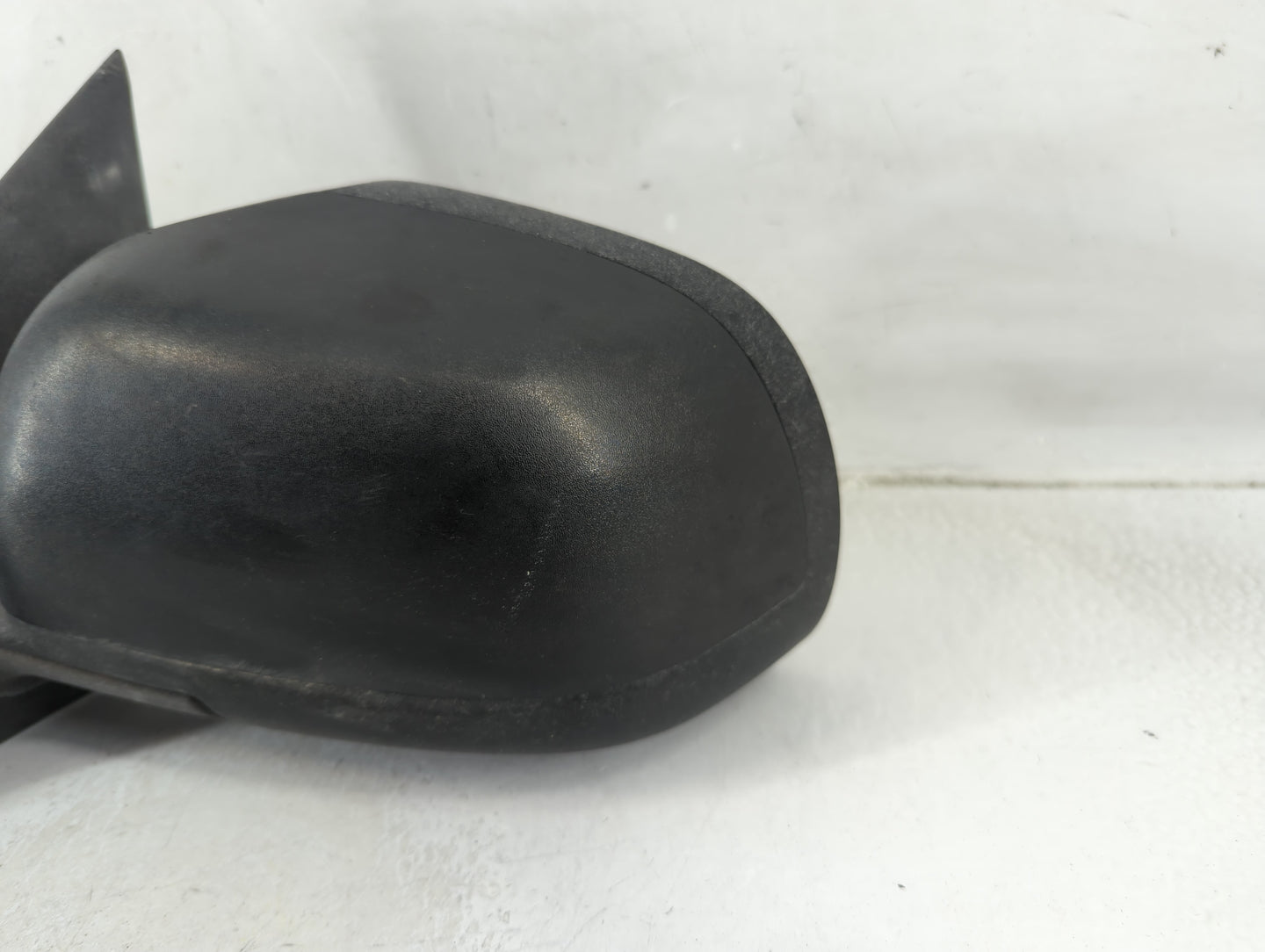 2012-2014 Nissan Versa Driver Left Side View Manual Door Mirror Black - Oemusedautoparts1.com