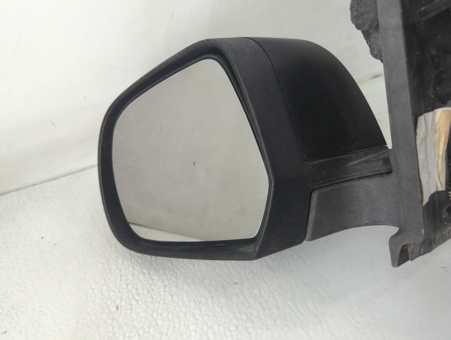 2012-2014 Nissan Versa Driver Left Side View Manual Door Mirror Black - Oemusedautoparts1.com