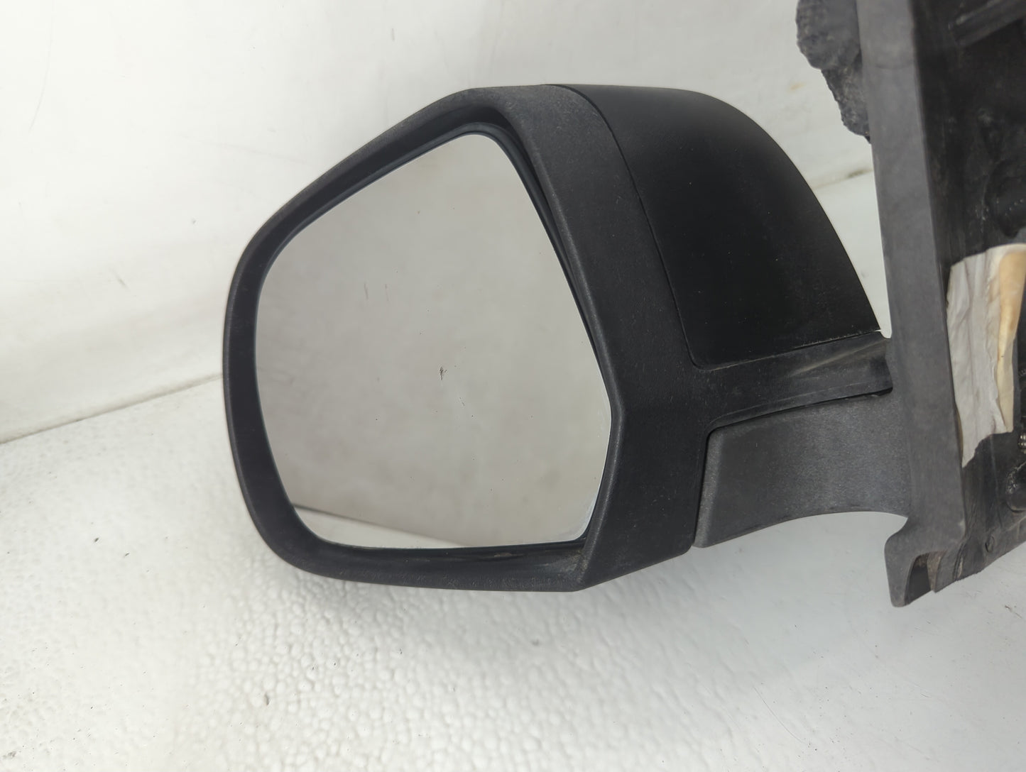 2012-2014 Nissan Versa Driver Left Side View Manual Door Mirror Black - Oemusedautoparts1.com