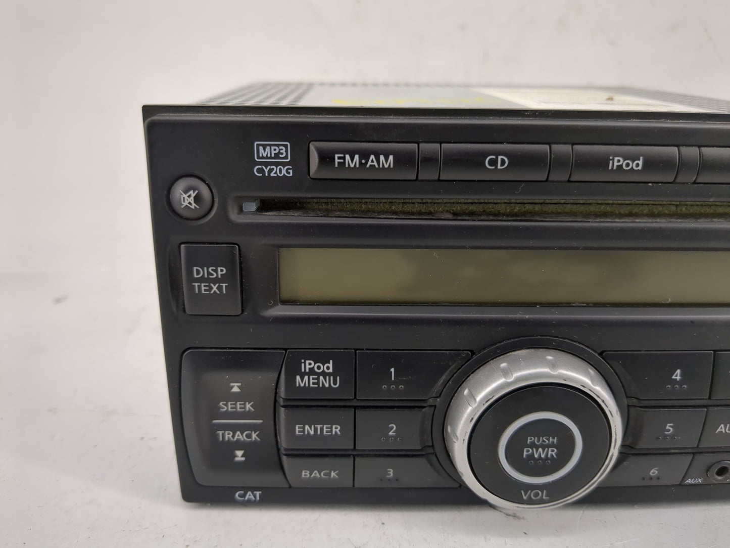 2012-2014 Nissan Versa Radio AM FM Cd Player Receiver Replacement P/N:28185 3AN1A Fits Fits 2012 2013 2014 OEM Used Auto Par
