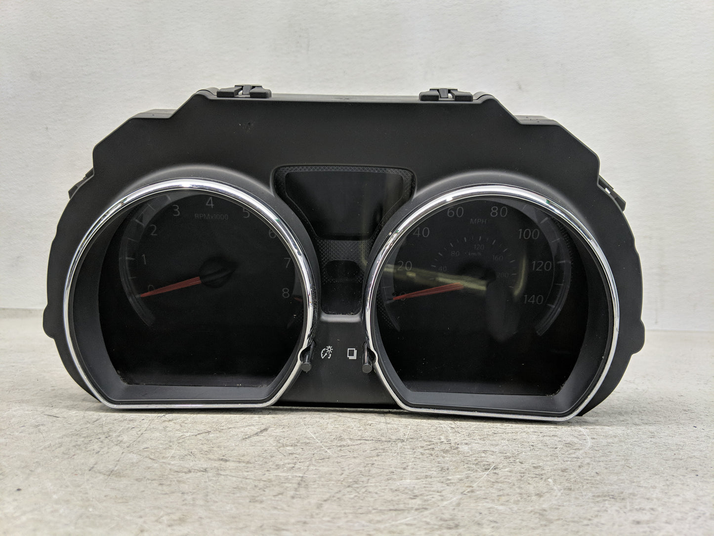 2012 Nissan Versa Instrument Cluster Speedometer Gauges P/N:248103AN0A Fits OEM Used Auto Parts - Oemusedautoparts1.com