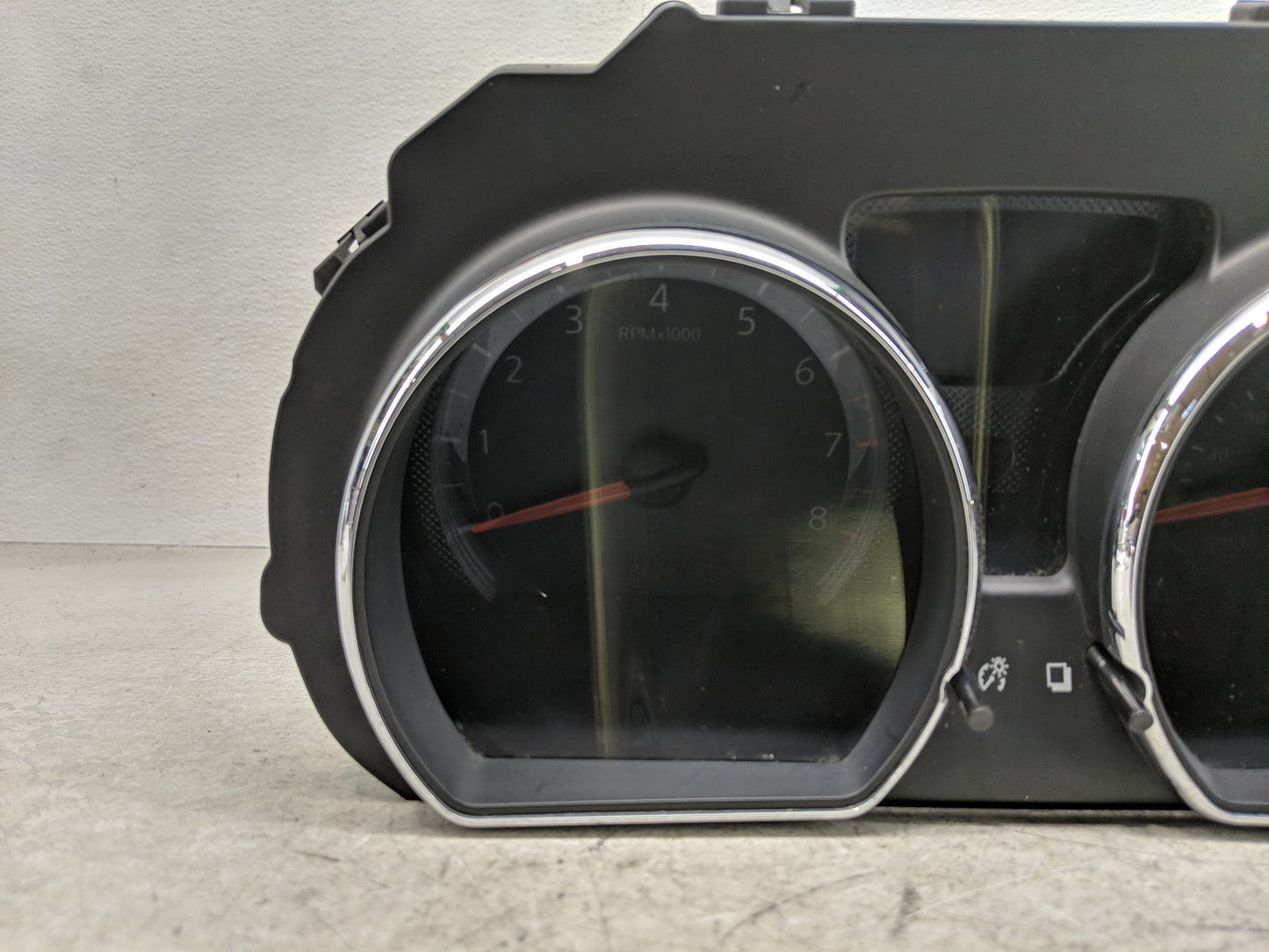 2012 Nissan Versa Instrument Cluster Speedometer Gauges P/N:248103AN0A Fits OEM Used Auto Parts - Oemusedautoparts1.com