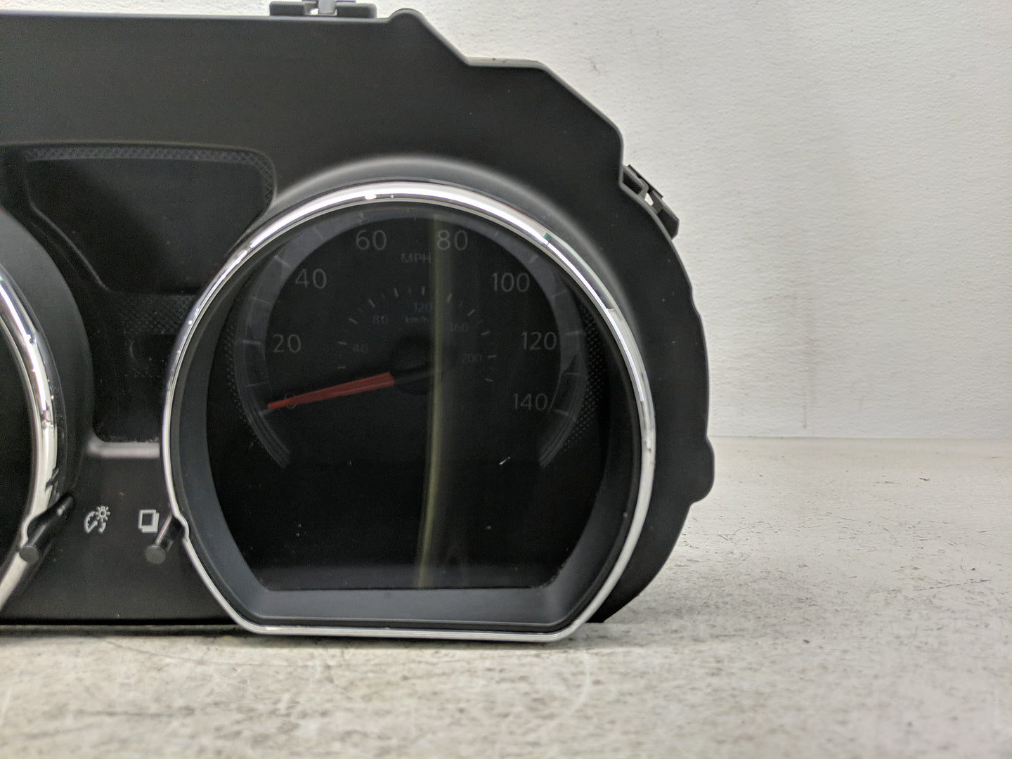 2012 Nissan Versa Instrument Cluster Speedometer Gauges P/N:248103AN0A Fits OEM Used Auto Parts - Oemusedautoparts1.com