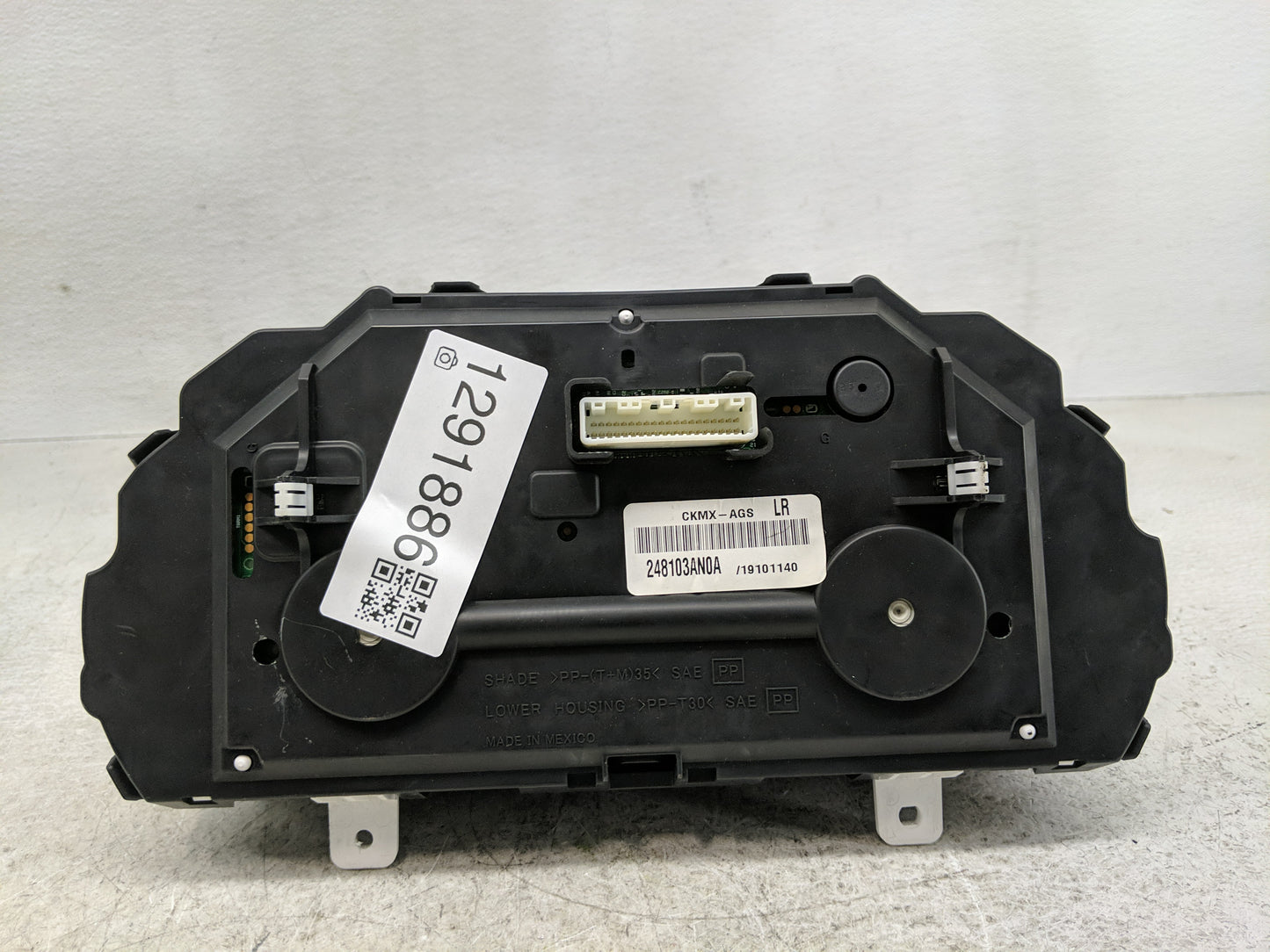 2012 Nissan Versa Instrument Cluster Speedometer Gauges P/N:248103AN0A Fits OEM Used Auto Parts - Oemusedautoparts1.com