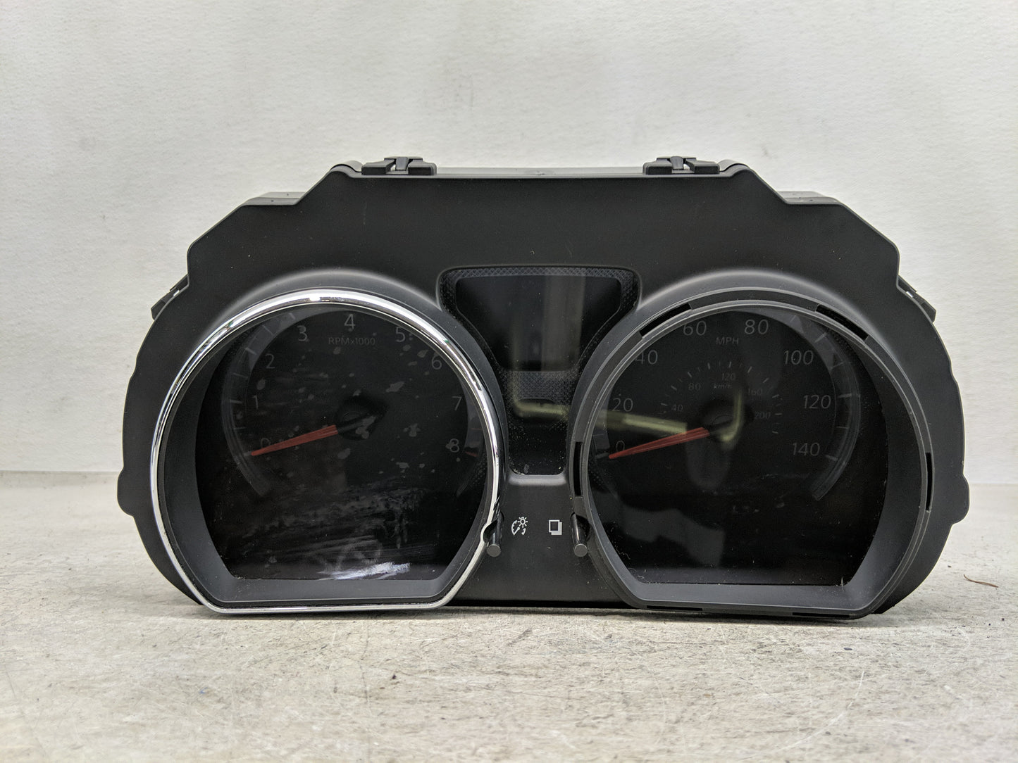 2012 Nissan Versa Instrument Cluster Speedometer Gauges P/N:248103AN0A Fits OEM Used Auto Parts - Oemusedautoparts1.com