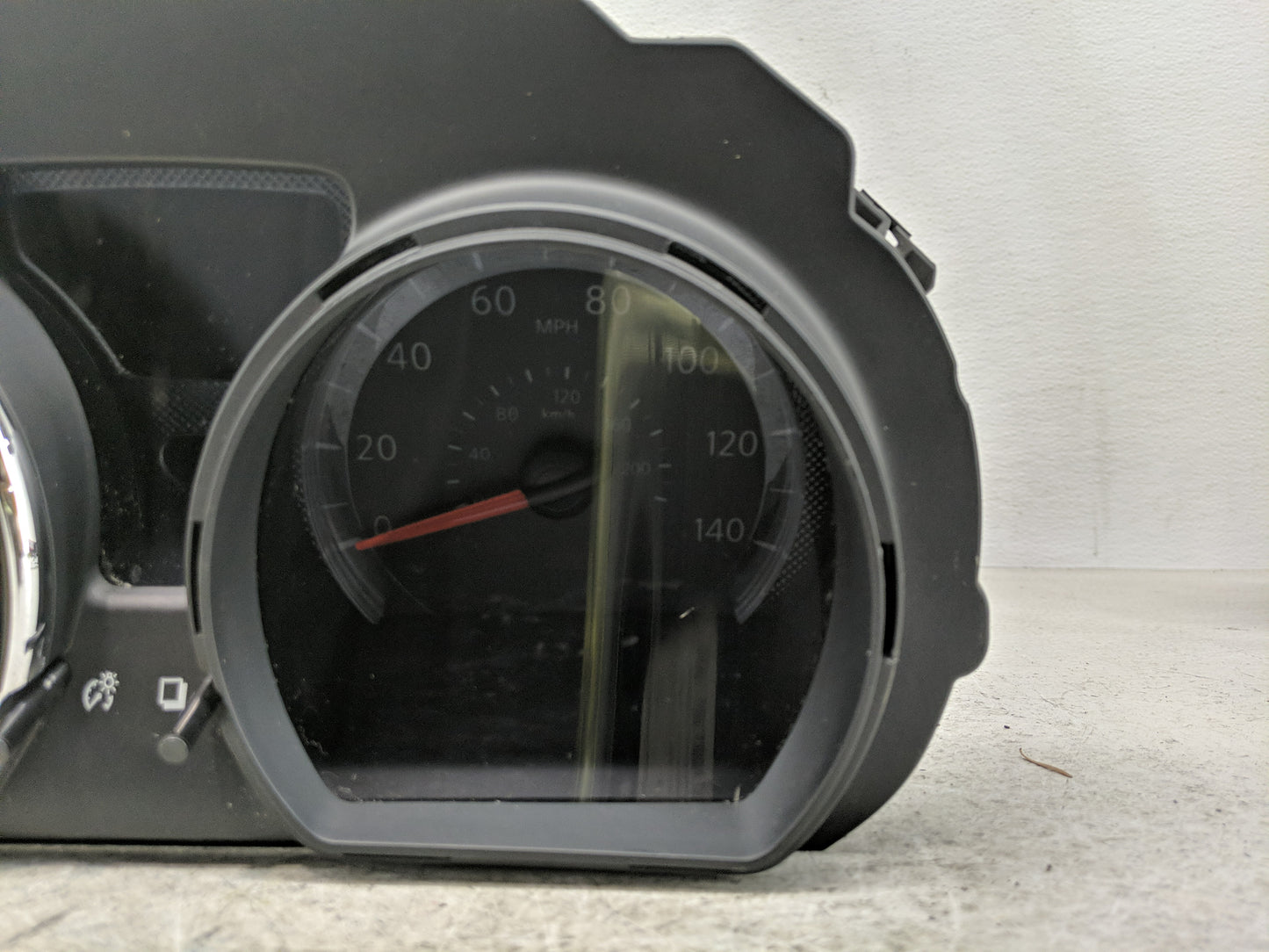 2012 Nissan Versa Instrument Cluster Speedometer Gauges P/N:248103AN0A Fits OEM Used Auto Parts - Oemusedautoparts1.com