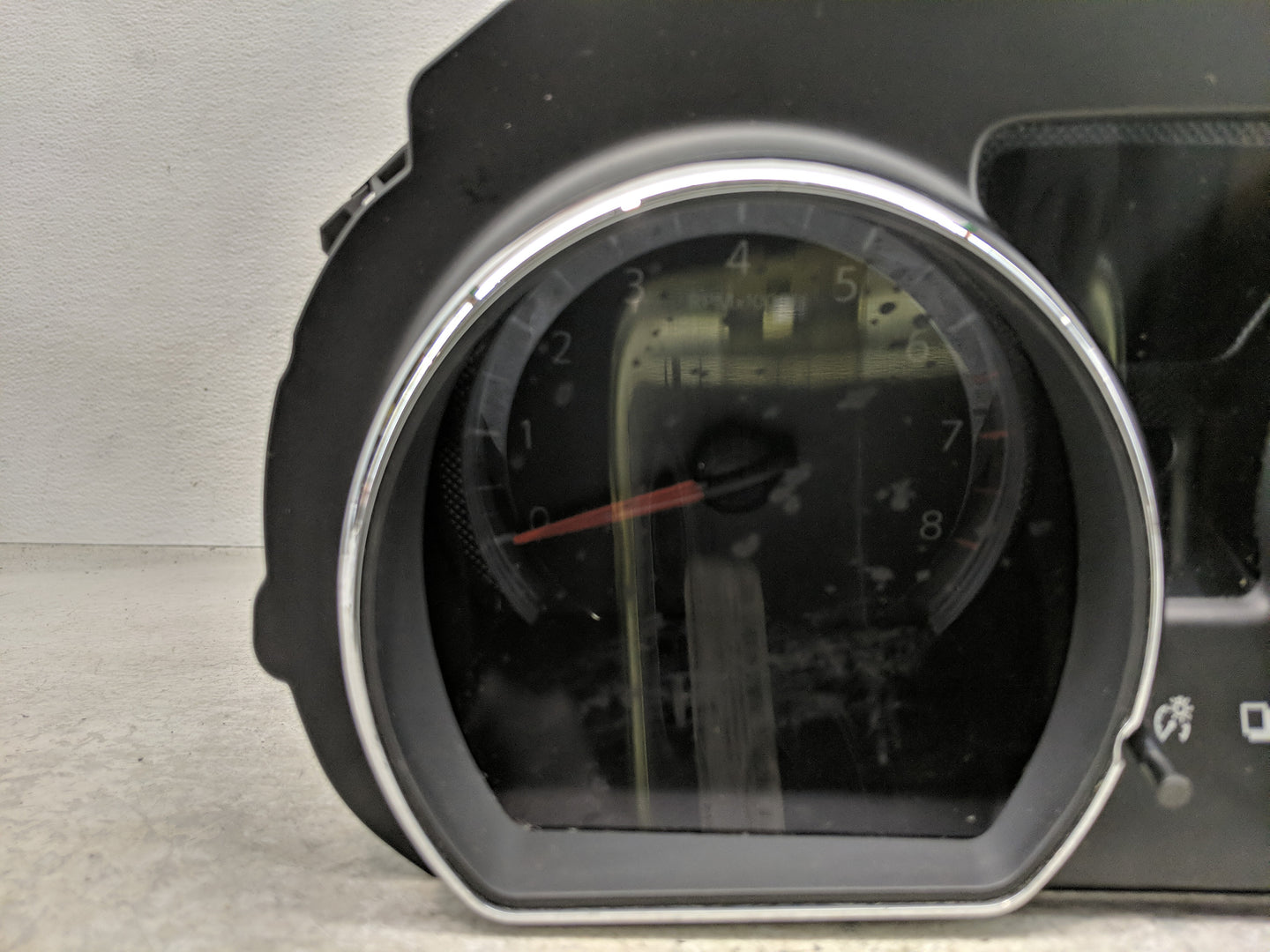2012 Nissan Versa Instrument Cluster Speedometer Gauges P/N:248103AN0A Fits OEM Used Auto Parts - Oemusedautoparts1.com