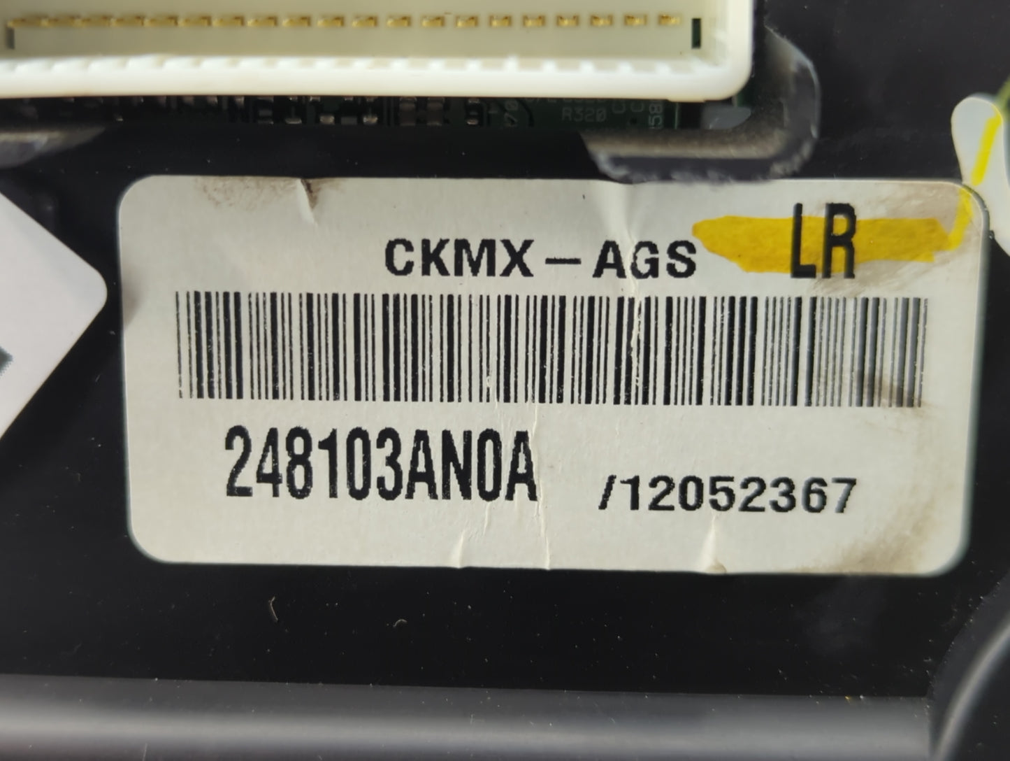 2012 Nissan Versa Instrument Cluster Speedometer Gauges P/N:248103AN0A Fits OEM Used Auto Parts - Oemusedautoparts1.com