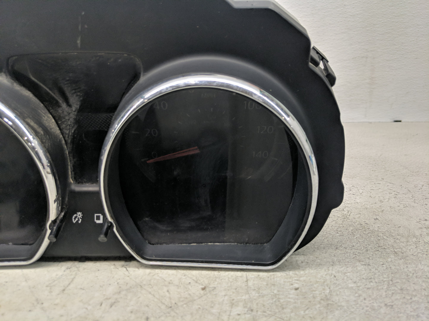 2012 Nissan Versa Instrument Cluster Speedometer Gauges P/N:248103AN0A Fits OEM Used Auto Parts - Oemusedautoparts1.com