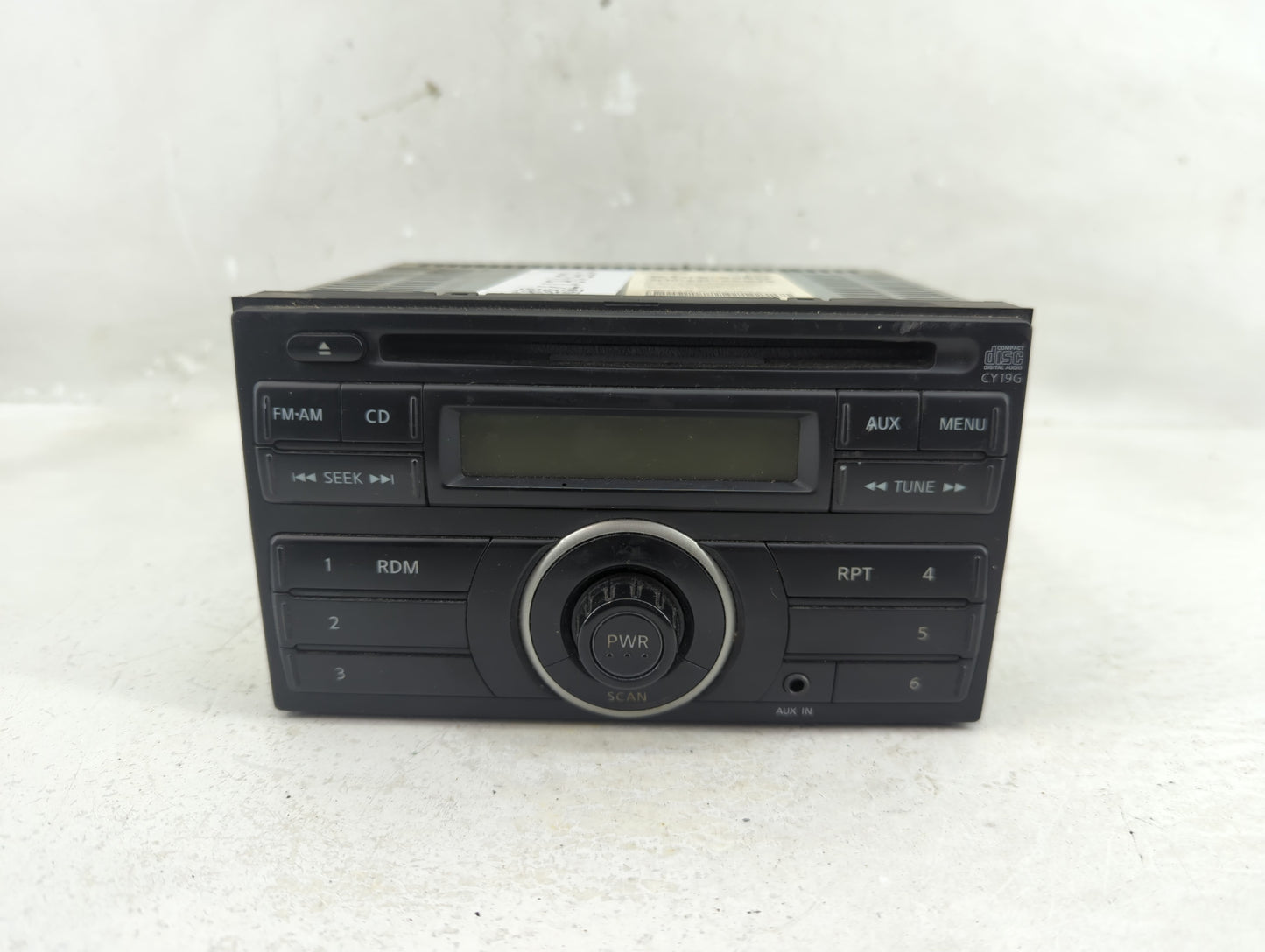 2012-2014 Nissan Versa Radio AM FM Cd Player Receiver Replacement P/N:3089A Fits Fits 2012 2013 2014 OEM Used Auto Parts - O