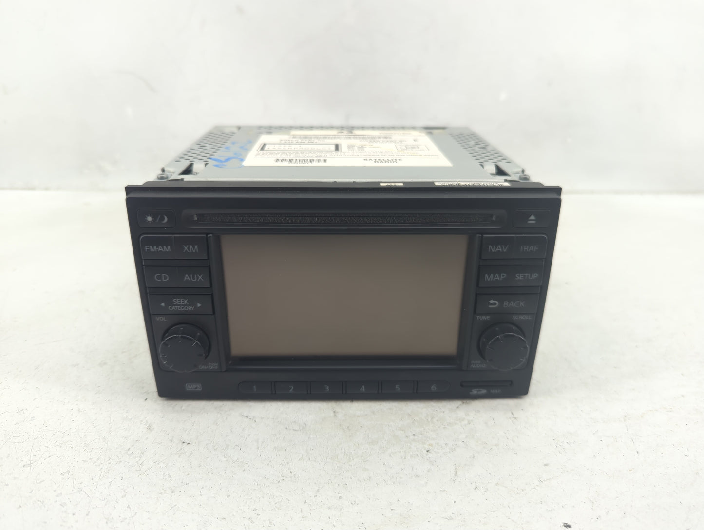 2011-2012 Nissan Versa Radio AM FM Cd Player Receiver Replacement P/N:25915ZW82A 7 612 830 081 Fits Fits 2011 2012 OEM Used 