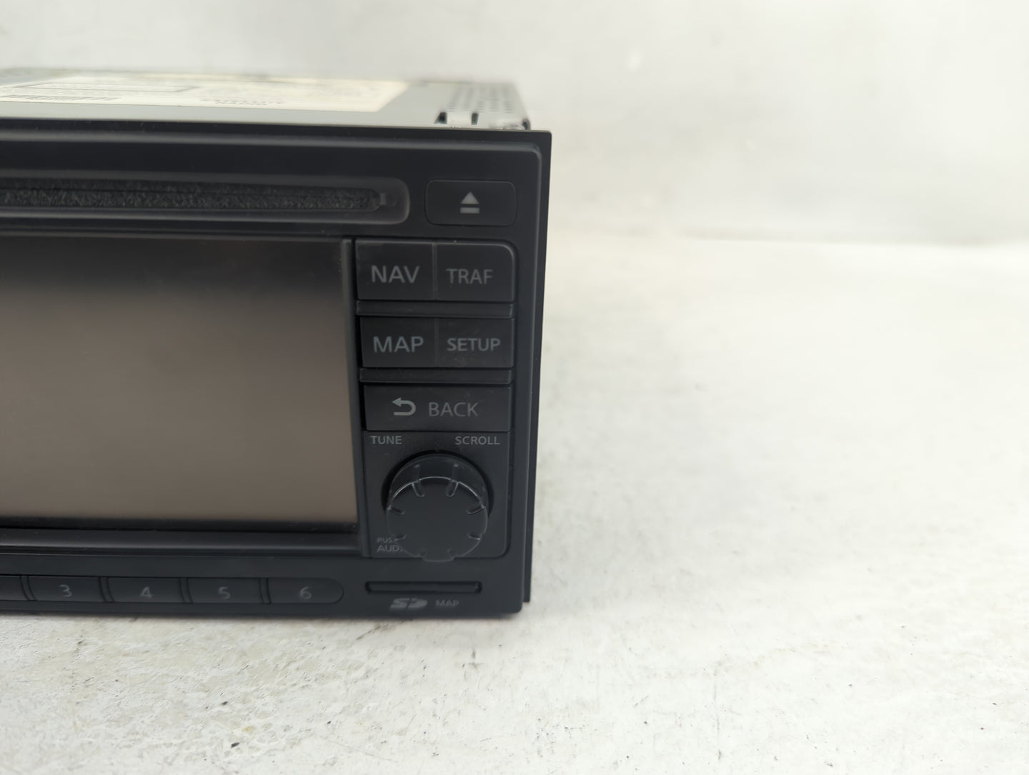 2011-2012 Nissan Versa Radio AM FM Cd Player Receiver Replacement P/N:25915ZW82A 7 612 830 081 Fits Fits 2011 2012 OEM Used 