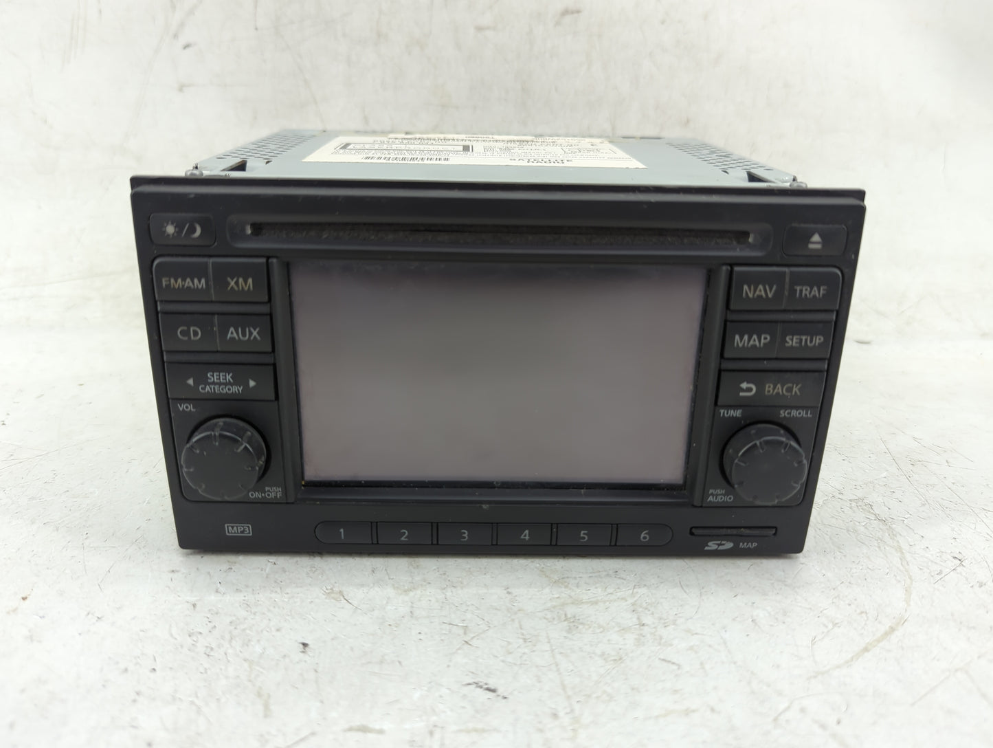 2012 Nissan Versa Radio AM FM Cd Player Receiver Replacement P/N:7 612 830 041 25915ZW80E Fits OEM Used Auto Parts - Oemused