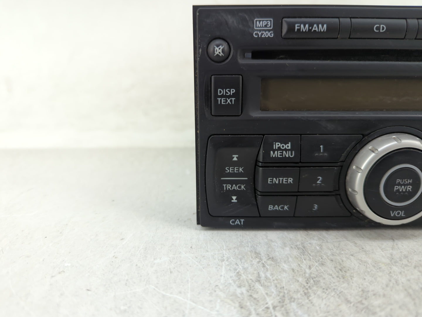 2012-2013 Nissan Versa Radio AM FM Cd Player Receiver Replacement P/N:28185 3AN1A CY20G Fits Fits 2012 2013 OEM Used Auto Pa
